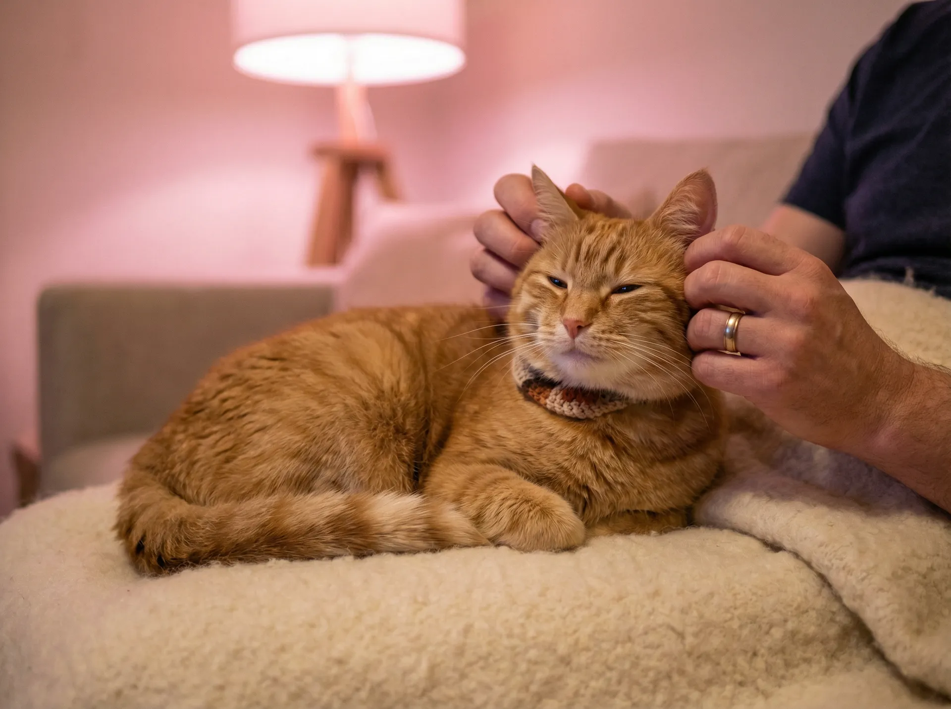 猫咪被温柔抚摸的幸福时刻 - 导航秘密入口研究所