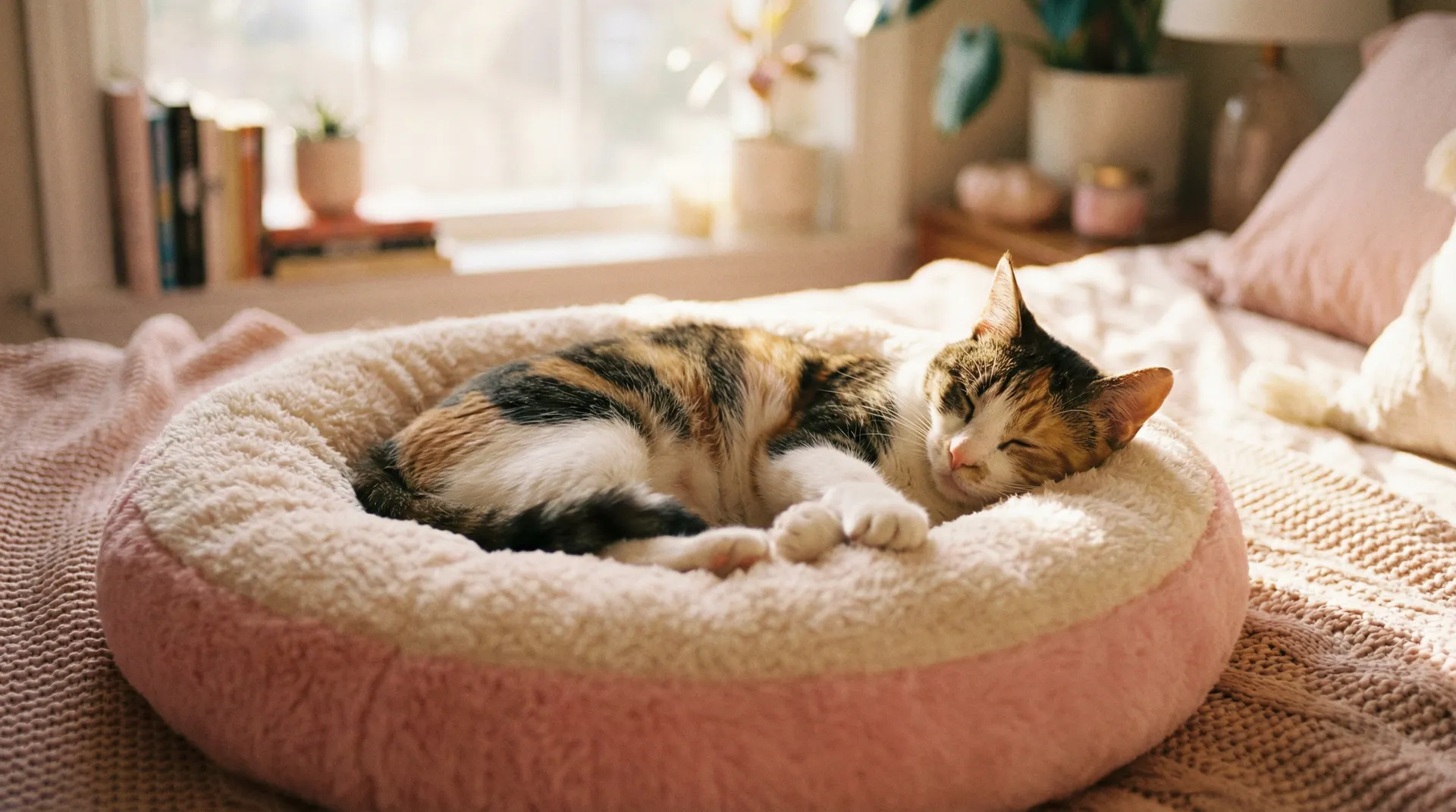 三花猫安静入睡 - 导航秘密入口研究所